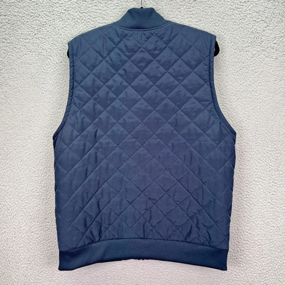 North‎ Face Vest Mens L Gray Blue Cuchillo Insulated Vest 2.0 Quilted Outdoor